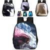 Stylish Godzilla 15 Inch Large Capacity Lightweight School Backpack For Kids