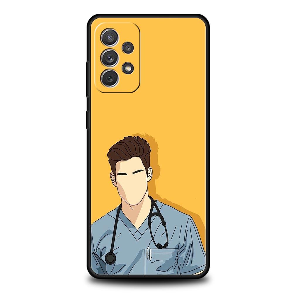 Phone Case For Samsung Galaxy A15 A13 A51 A71 A41 A31 A21S A03S A05 A35 A55 A23 A25 A33 A53 A73 5G Cover Doctor Nurse Medical