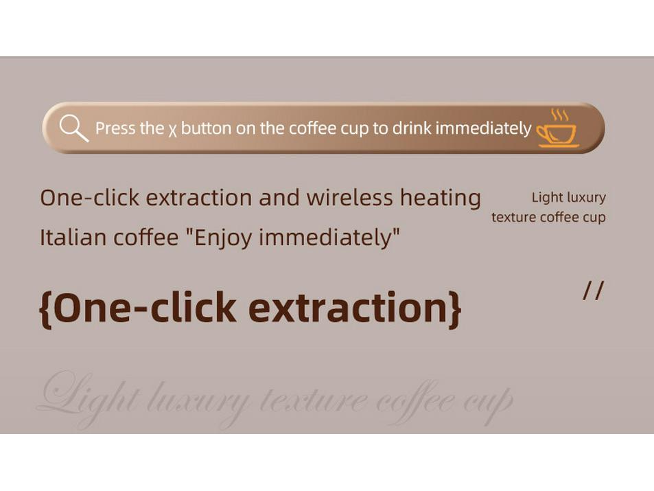 Wireless Portable Automatic Espresso Coffee Maker