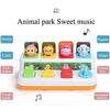 Animal Park Interactive Pop Up Music Toy,Up- Early Education Activity Center Toy, Ages 7 8 9 10 11 12 Months and Up Infant Toddlers Toys.