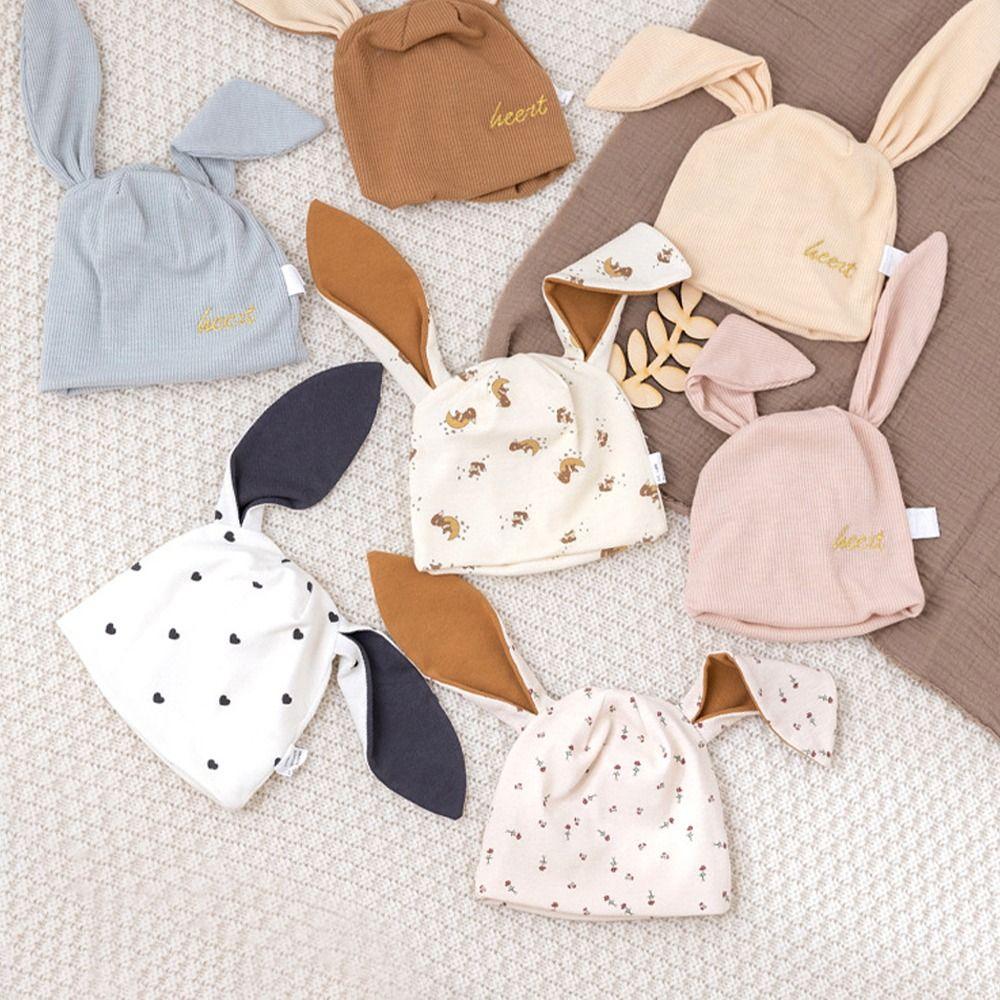 Cute Beanie Hats Long Ears Newborn Cap New Bunny Hat for Baby