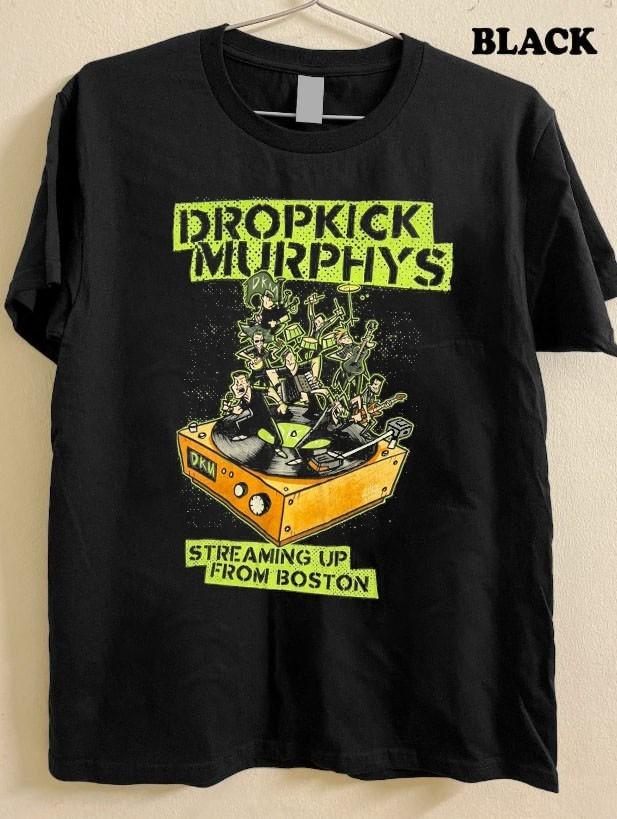Dropkick Murphys vintage black short sleeve t-shirt QT7104 M
