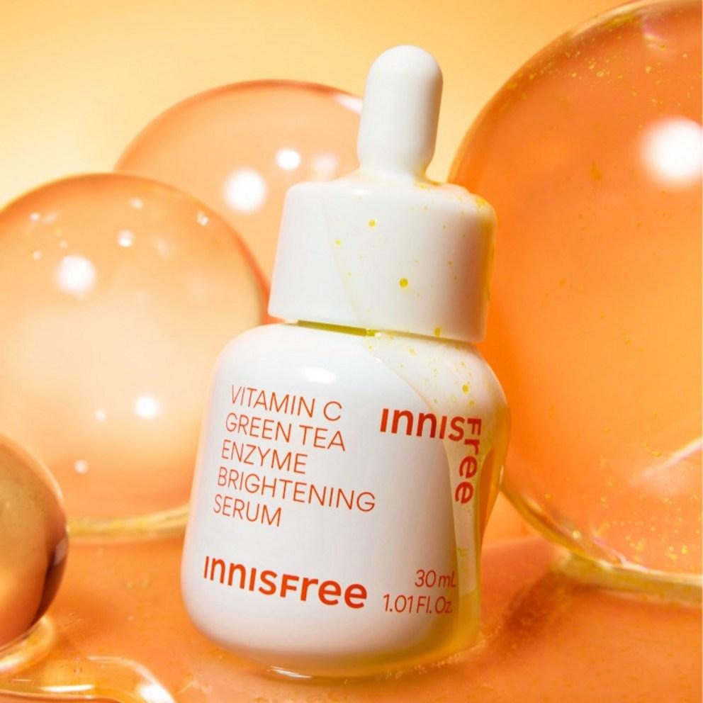innisfree New Vita C Green Tea Enzyme Dark Spot Toning Serum, 30ml