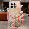 Luxury Butterfly Flower Case For Vivo iQOO Neo 10 / Neo10 ( Snapdragon 8s Gen 4 Version ) Clear TPU Silicone Cover Fundas Coque