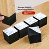 4Pcs Adhesive Back Sponge Height Increasing Vibration Damper Pad Enhancing Viewing Angles And Cooling For Home Theaters