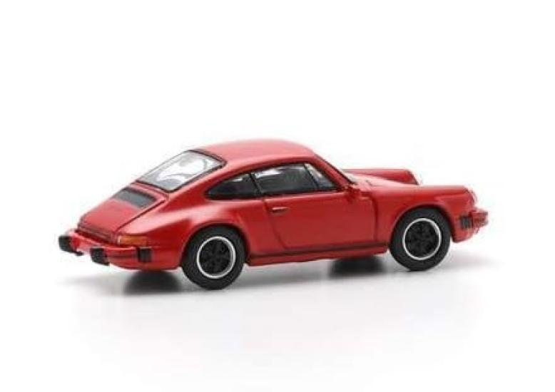 SCHUCO 1/87 Porsche 911 Carrera 1989 Red SCHUCO CARRERA Miniature Car HO Scale