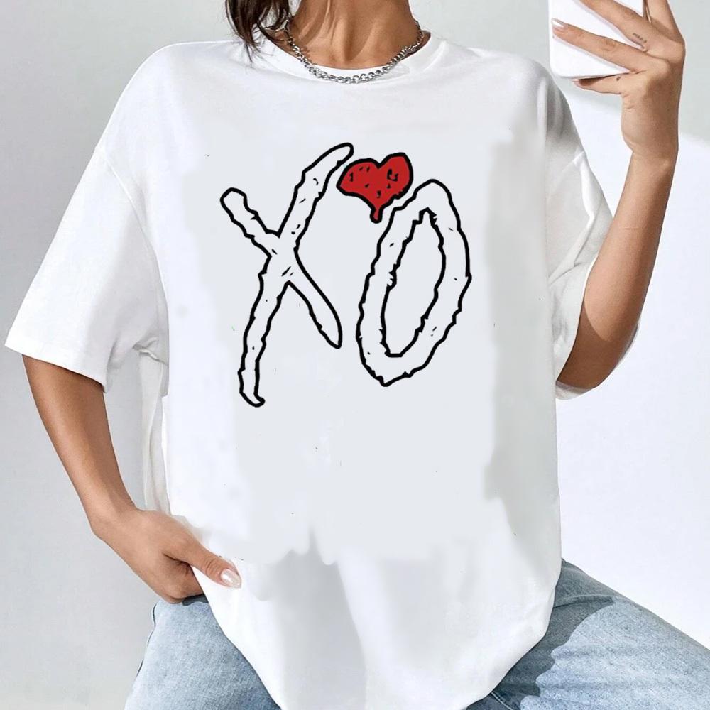 The Weeknd Oberteile Mädchen Psychedelisch Vintage Popkultur Koreanische Kleidung Gothic Oberteile Psychedelisch Koreanische Kleidung 80er Jahre Streetwear