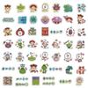 10/30/50pcs Cute  Cartoon  Graffiti Stickers for Laptop Phone Diary Cool Anime Waterproof Decoration Sticker Gift