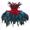 Punk, Gothic, Feather Cape, Chicken Feather Scarf, Festival Ball Shawl, Carnival Party Costume, Ball Dress Up Accessories