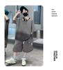 2025 Boys' Gradient Striped Short-Sleeve T-Shirt - Trendy Summer Top