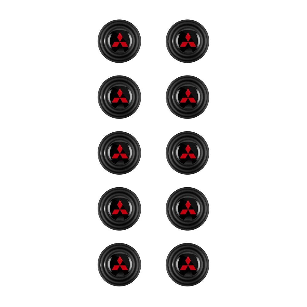 8/10PCS Car Door Shock Absorber Pad for Mitsubishi Outlander Lancer ASX Pajero Anti-collision Buffer Accessories