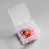 1Pcs with Lid Storage Box Rectangular Shape Small Thing Container  Storing Jewelry Headband