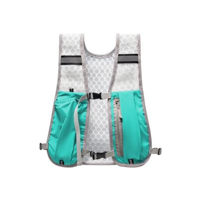 New Waterproof Nylon Running Water Bottle Storage Vest Lightweight With Phone Holder Running Vest Reflective Chest Pack Outdoors