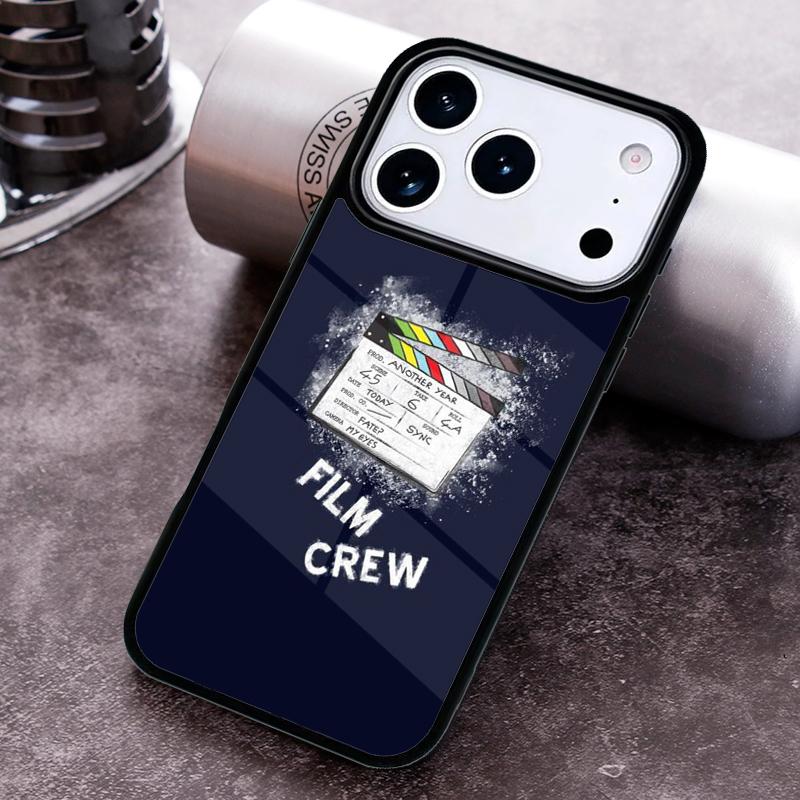 Film Movie Clapperboard Clapper Board Phone Case for iPhone 17 16 15 Pro Max Air 14 13 12 11 Plus Shockproof Cover