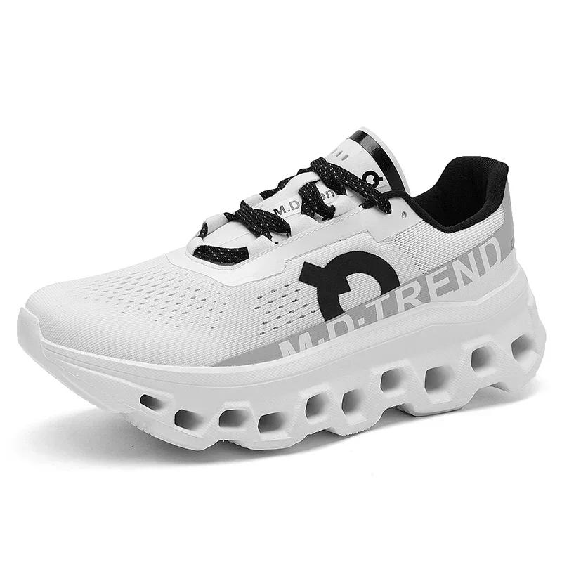Outside Running Daily Athletic Shoes Women Plush Comfort Shoes Breathable Athletic Shoes Men Mesh Walking On Ultralight Clouds Shoes