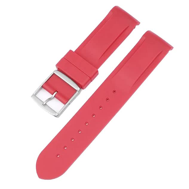 Swatch X Omega Exclusive Rubber Strap with Buckle (Red)