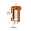Protection Force Easy Cap for OD 10.2mm 7/16 Inch (Pack