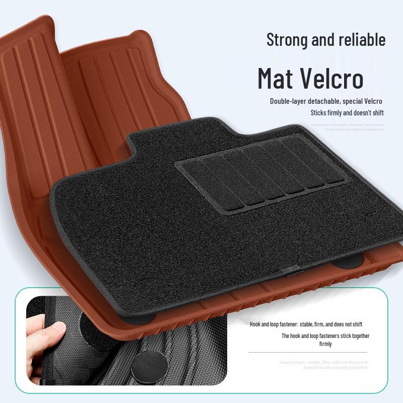 Custom TPE Car Mats for 23-24 L8 Models: Full Set for Interior and Trunk