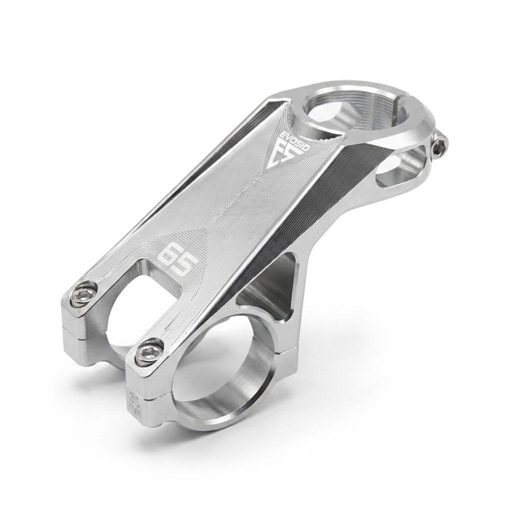 EVOSID Shanma XC Racing Bicycle Stem - Lightweight Aluminum Alloy, -65° Low Wind Resistance Handlebar.