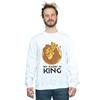 Disney Mens The Lion King My Daddy Is King Sweatshirt