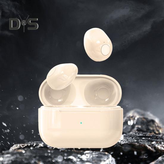 Mini Size Wireless Earphone Noise Reduction Ergonomic Design Ultralight Easy Connect Bluetooth-compatible In-ear Earbuds