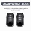 New Design TPU Rubber Car Key Case Cover for Toyota Hilux Innova Rav4 Fortuner Yaris 2021 2 3 Buttons Key Case Accessories