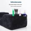 U-Shaped Leather Neck Support Pillow for Eyelash Extensions and Microblading In Beauty Salons.