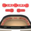 Air Fryer Magnet Silicone Buckles High Temp Resistant Anti-Scald Buckles Protecting Basket from Scratches