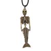 Marine Life Ocean Creatures Pendant Antique Bronze Metal Men Collar Necklace Trendy Gift