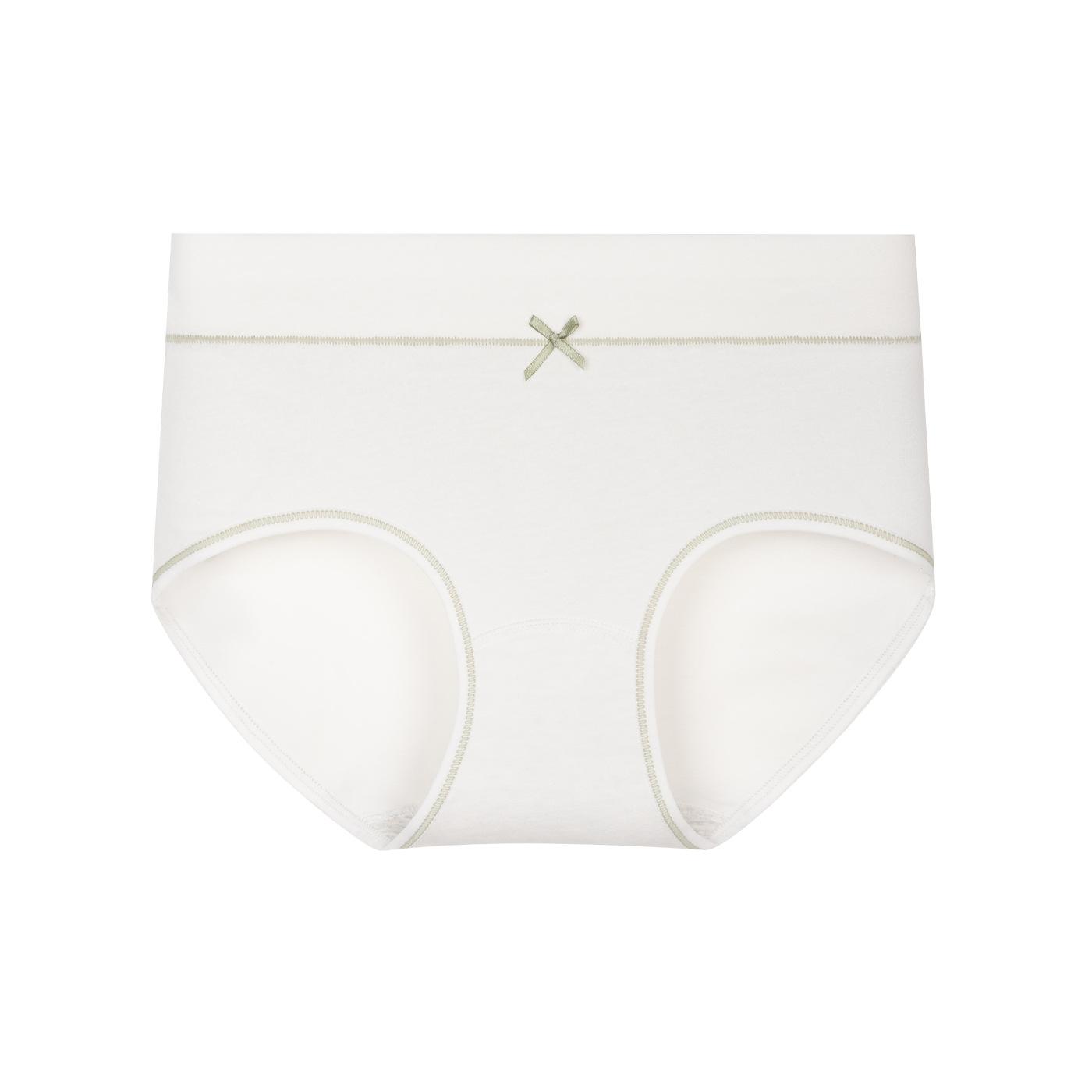 Женские весенне-осенние хлопковые трусы 10A, бактериостойкие, дышащие, со средней посадкой L