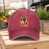 STAYTRASHY Raccoon Baseball Cap Unisex Duckbill Hat Lightweight Hook  Loop Closure Hand Washable Gift