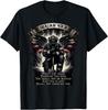 Isaiah 43 2 Firefighter Prayer Fire Patriot Flag Bible Verse T-Shirt