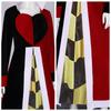Cosplay Alice in Wonderland Peach Heart Queen Costumes Halloween Red Queen Cosplay