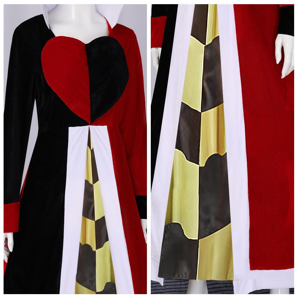 Cosplay Alice in Wonderland Peach Heart Queen Costumes Halloween Red Queen Cosplay