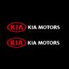 2/4Pcs Car Stickers Auto Body Rear Trunk Emblem Decal Decoration For KIA Ceed Sorento Rio Sportage Picanto Optima Cadenza Forte