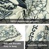 Boho Skull Tapestry Butterfly Floral Mushroom Moth Wall Decor Aesthetic Wall Hanging for Bedroom Goth Outdoor Docor Linen