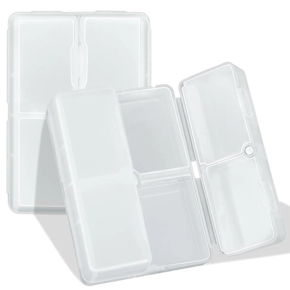 5 Colors Creative 7-compartment Pill Box Multifunction Waterproof Pill Case Double-deck Flip-Top Package Pill Storage Box Travel