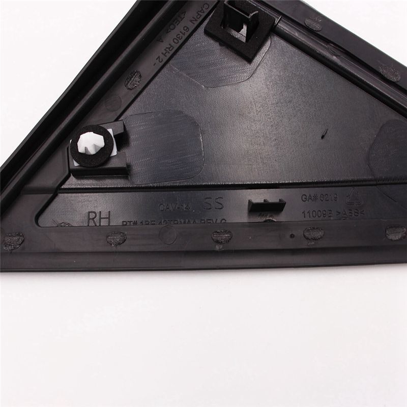Authentic 1 Pair Triangle Mirror Cover Outer Trim Panel For 08-16 Town & Country 08-19 Dodge Caravan 1BE431XFAA 1BE421XFAA