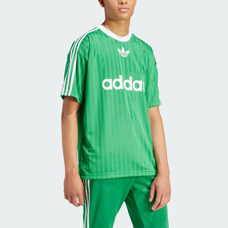 Adidas Adicolor Tee Green/White Men Streetwear IM9457
