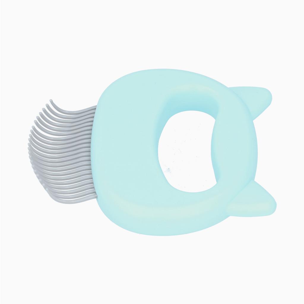 Kočičí srst Hřeben s mušlí Odstraňování podsady Rozčesávání Uzly Hřeben Nástroj pro péči o domácí mazlíčky Zelený