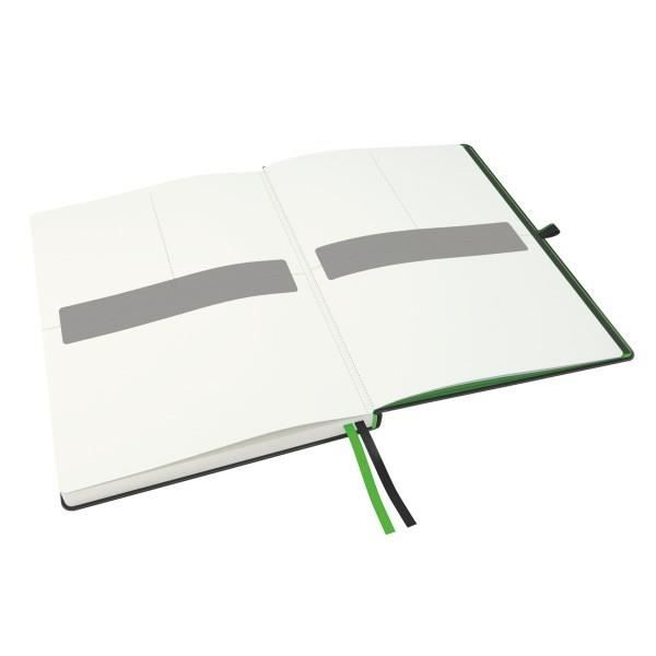 Cahier A4 premium Leitz Complete - ligné - 80 feuilles - noir