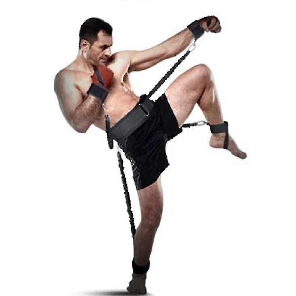 Full Body Krachttrainer Sport Fitness Taille Been Stuiterende Training Weerstandsbanden