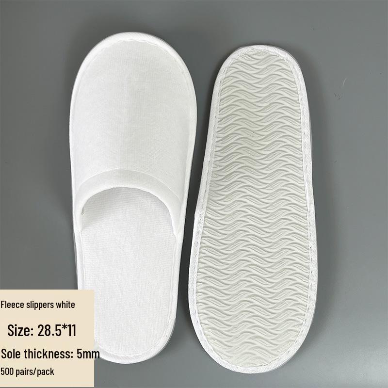 Thickened Non-Slip Disposable Slippers for Hotels and B&Bs
