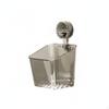 Suction Cup Storage Basket Drill Installation Wall Mounted Bin Versatile Stackable Hanging