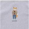 MaiSon KitSune Lw00309km0001 H120 DreSSed Fox Print Women S SweatShirt