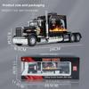 1:24 Legierte Traktor-LKW-Modellspielzeug mit Ton und Licht Diecast Metallauto für Kinder Fahrzeug