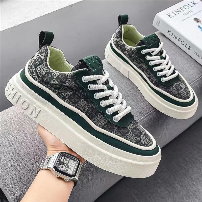 

Дизайнерские Лоскутные Дышащие Туфли Мужская Мода Мягкие Легкие Скейтборд Кроссовки Ретро Принт Летняя Обувь Тренд 2024 44