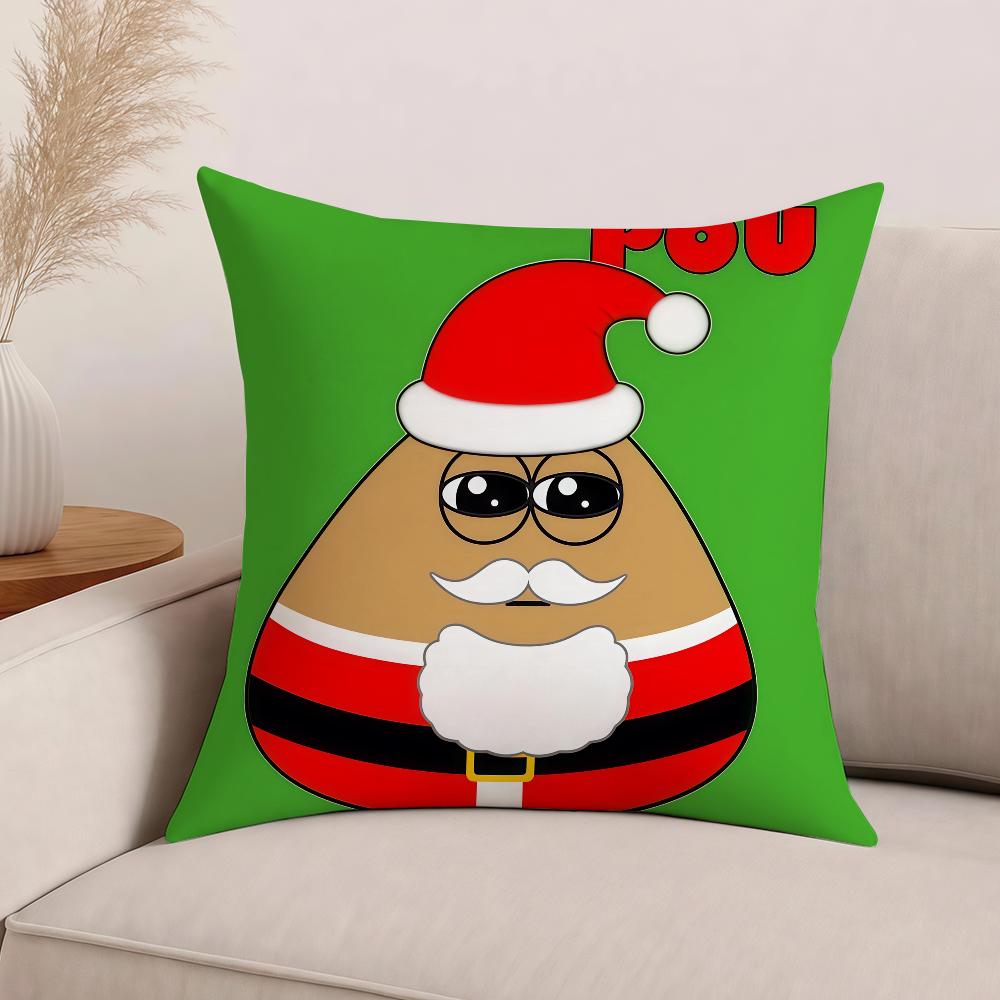 Hot Game My P-Pet Alien P-Pou Pillow Case Office Cushions Suitable For Sofa Car Bedroom Decorative Cushion Cover
