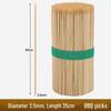 Premium Bamboo Skewers for Home and Barbecue: Ideal for Fried Skewers, Oden, and Chuan Chuan Xiang