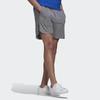 Adidas Originals Trefoil Solid Logo Athletic Shorts Men Bottoms Grey HR6946